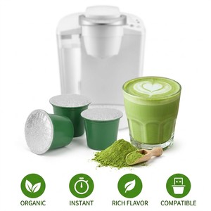 แคปซูลมัทฉะพรีเมียม 2 กรัม-8 กรัม ใช้ได้กับเครื่องชงกาแฟ K-cup ของ Keurig มีรสชาติหลากหลายให้เลือก ผลิตภัณฑ์ฉลากส่วนตัว เครื่องดื่มเพื่อสุขภาพให้พลังงาน - Product Image 3