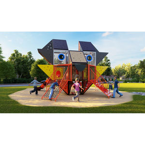 Équipement de terrain de jeu de conseil de PE pour des <span class=keywords><strong>parcs</strong></span> jouets extérieurs colorés équipement de terrain de jeu balançoire extérieure commerciale - Product Image 3