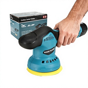 Polisseuse de <span class=keywords><strong>voiture</strong></span> sans fil, alimentée par batterie lithium-ion, machine à cirer portative, chargeur universel 110V-220V - Product Image 1
