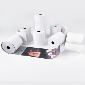 57x100mm Car Park Rolls (Forward Wound) Dust Free <b>Till</b> Rolls Fit for Thermal Taxi Meter - Product Image 4