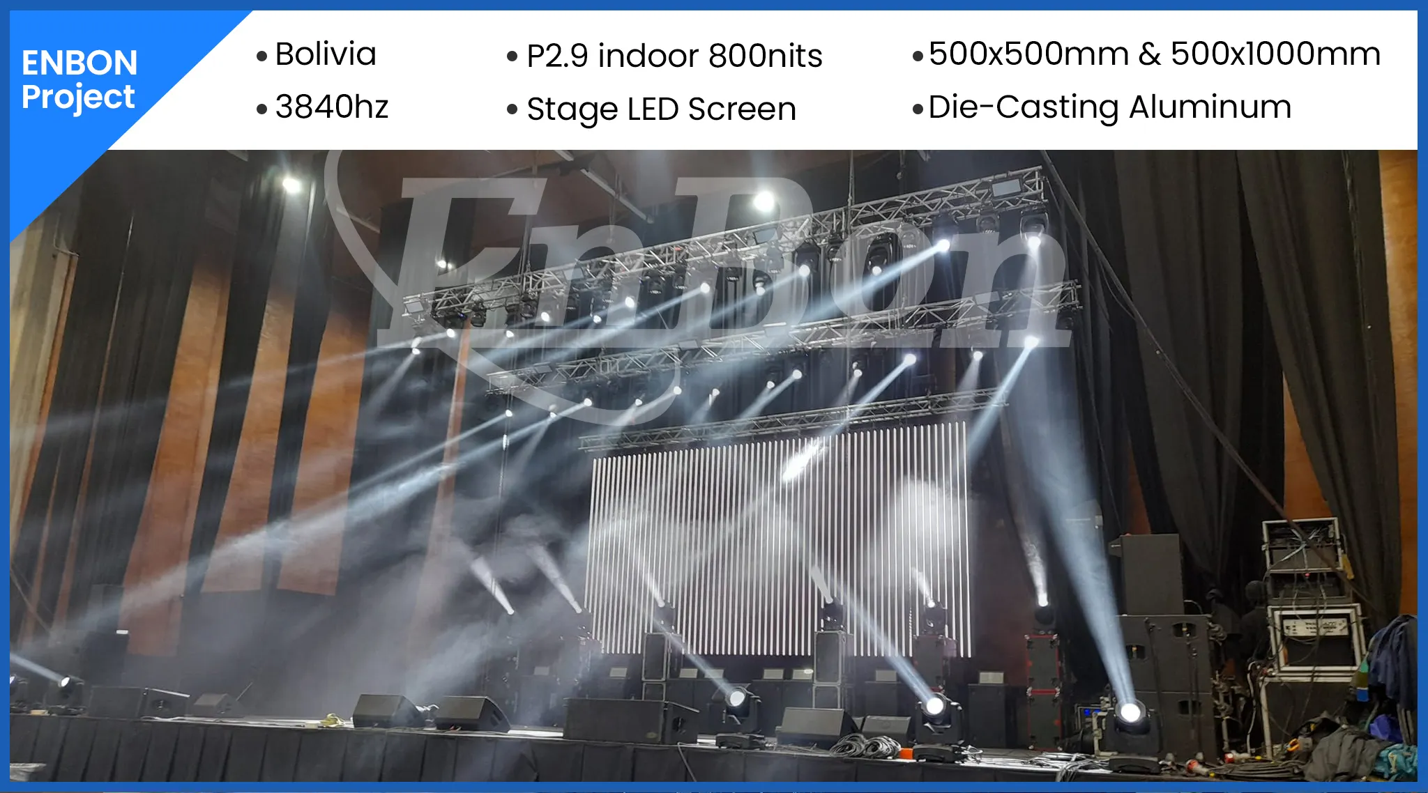 لوحة فيديو حائطية مفتوحة بتقنية LED نظام تثبيت خزانة P2.6 P2.9 P3.91 شاشة LED خارجية 500x500 ملليمتر لوحة LED خارجية للاستئجار