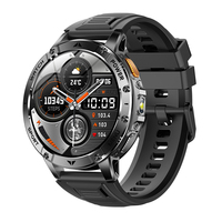 AK112 2026 Nuovo Smartwatch Impermeabile IPX8 44-49mm con Schermo HD, Monitoraggio Frequenza Cardiaca e SpO2, Modalità Multi-Sport, Funzioni Salute e Fitness, Bussola