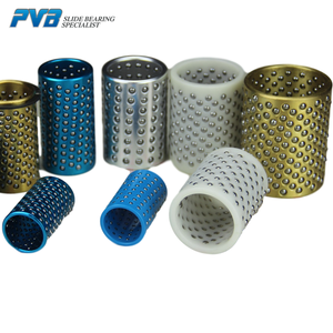 Cages à roulements à billes Al et POM avec anneau de verrouillage MBSH25-35 unités de guidage Goupilles Bagues Composants de matrice et de moule <span class=keywords><strong>cage</strong></span> à roulement à billes en laiton - Product Image 3