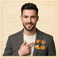 Écussons Métalliques Modernes Personnalisés pour Revers de Veste avec Placage Or/Argent, Taille Personnalisable, Artisanat Créatif pour Costumes Homme