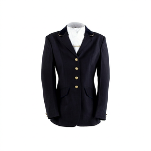 Chaqueta de Forro Polar sin Cuello para Jinete, Bordada, Transpirable y Ecológica - Product Image 1