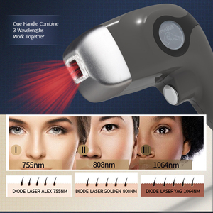 Appareil <span class=keywords><strong>de</strong></span> beauté laser diode vertical KES 808, épilation indolore, machine d'épilation au laser portable, prix - Product Image 3