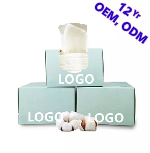 Asciugamano Viso <span class=keywords><strong>Monouso</strong></span> XL in Cotone Biodegradabile Ecologico Personalizzato 26x30cm per Cura della Pelle, Spa e Struccatura - Product Image 5