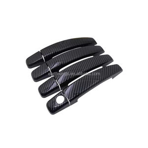 สำหรับ Opel <span class=keywords><strong>Corsa</strong></span> <span class=keywords><strong>X15</strong></span> 2015 2016 2017 2018 Vauxhall สุดหรูคาร์บอนไฟเบอร์ชุดที่หุ้มมือจับประตูสติกเกอร์อุปกรณ์ตกแต่งรถยนต์ - Product Image 1
