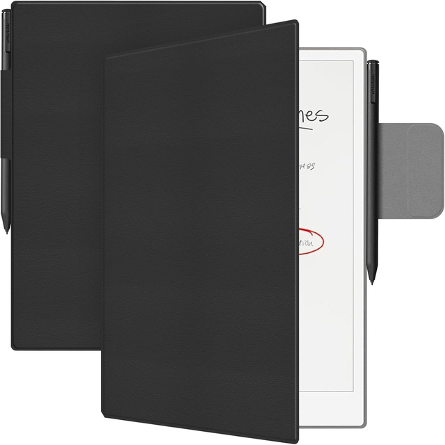 Premium PU Leather Magnetic Book Folio Smart Cover Case With Pen-Buckle for Remarkable Paper Pro Tablet 11.8 Inch 2024