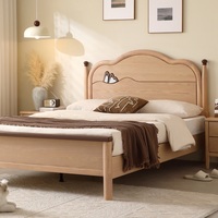 Lit superposé convertible moderne en bois massif pour enfants, 1,2 m de haut, avec rangement en caissons, revêtement en tissu, confortable et écologique