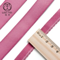 Sangle élastique jacquard en sergé antidérapante sur mesure, en nylon, pour soutien-gorge, vente en gros d'usine
