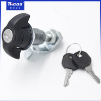 Serrure de porte à compression bouton d'aile serrure à came loquet à compression serrures de compartiment RV