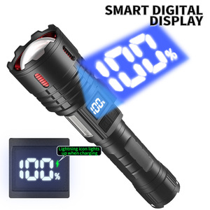 ยุนมัย XHP70 ไฟฉาย LED 30W แบบชาร์จไฟได้สวิตช์คู่แสงสีขาวไฟฉายยุทธวิธีอเนกประสงค์ - Product Image 2