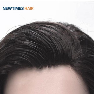 Système capillaire en dentelle pour hommes, toupet en cheveux humains pour hommes - Product Image 5