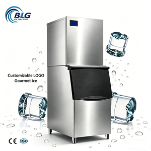 Machine à glaçons gourmet 200 kg Febrica De Hielo En <span class=keywords><strong>Cuto</strong></span> Aaquins De Hlelo En Cubos Aaquna Para Hacer Hlelo En Cubos BLG Gourmet - Product Image 1
