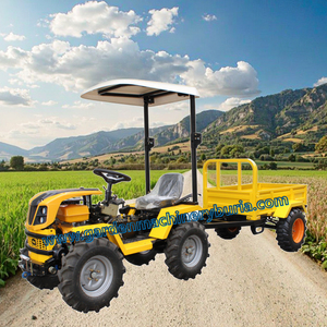 Encuentra un Mini Tractor Similar con Motor Euro 5, Cuatro Ruedas 4x4, Mini Tractores Compactos para Jardín y Granja con Cortadora de Césped - Product Image 3