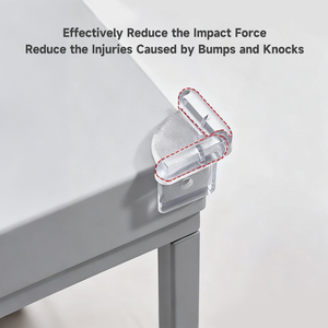 Protection d'angle de table en PVC, bande de protection anti-collision pour bébé, adhésif puissant pour la sécurité des tout-petits à la maison - Product Image 3