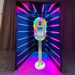 Cabina <span class=keywords><strong>de</strong></span> Fotos <span class=keywords><strong>de</strong></span> Madera <span class=keywords><strong>de</strong></span> Roble <span class=keywords><strong>de</strong></span> Alta Calidad con Altura Ajustable, Estilo Coreano, Personalizable, para DSLR, <span class=keywords><strong>Salsa</strong></span>, iPad - Product Image 5