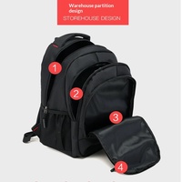Sac à dos de voyage grande capacité pour homme, nouveau design, léger, pour ordinateur portable, idéal pour les étudiants du collège et lycée, vente en gros