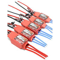 Brique rouge 50A/70A/80A/100A/125A/200A contrôleur de vitesse électronique ESC sans balais 5V/3A 5V/5A BEC pour FPV Multicopter