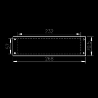 Grille d'aération de plafond à double sortie d'air, accessoires pour bus