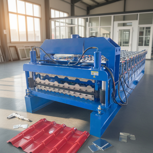 Máquina Formadora de Tejas IBR de Doble Capa, Máquina de Fabricación de Tejas de Color de Alta Productividad - Product Image 1