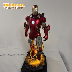 Estatua de Resina Creativa, Figura de Acción de Iron Man Modelo <span class=keywords><strong>1</strong></span>.3 MK7, Escultura Artificial Decorativa en Venta - Product Image 1