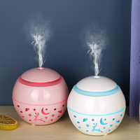 Nouvelle Arrivée Humidificateur Diffuseur d'Air Creux en Forme de Champignon avec 7 Lumières LED