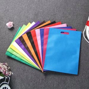 Sacs promotionnels personnalisés thermoscellables en Tnt découpé, écologiques, 70 g/m², non tissés - Product Image 1