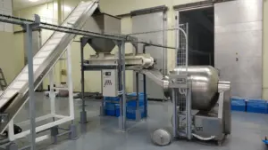 Teknoloji üretimi kaju fıstığı aroma makinesi cips baharat makinesi