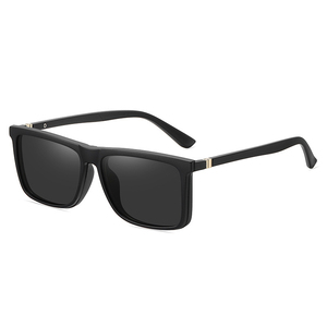 <span class=keywords><strong>Gafas</strong></span> de Sol Magnéticas para Hombre, Clip para <span class=keywords><strong>Gafas</strong></span>, Montura Óptica Cuadrada para Miopía, <span class=keywords><strong>Gafas</strong></span> de Pesca para Exteriores, Protección UV400 - Product Image 5