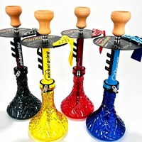 Chicha de luxe de style européen en acier inoxydable de 62 cm avec NURBURGRING El Bomber Cachimba