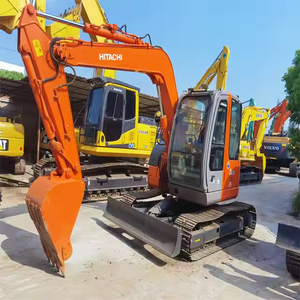 Excavadora hidráulica sobre orugas Hitachi Zaxis 75 japonés de segunda mano Mini 7,5 toneladas excavadora Hitachi Zx75us usada a la venta - Product Image 5