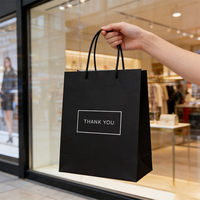 Sacs shopping en papier de luxe personnalisés avec impression, fabriqués à partir de matériaux recyclés, logo personnalisé pour l'emballage alimentaire et de chaussures, vente en gros