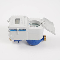 Medidor de Agua Fría Prepago con Válvula de Tarjeta IC DN15 de Montaje Horizontal, Medición Precisa