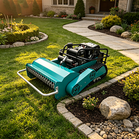 Tagliaerba Robotizzato Cingolato Diesel CE EPA 500mm Approvato per Ogni Terreno, Telecomandato, per Giardino e Casa
