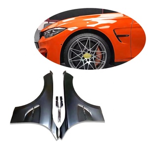 ชุดแต่งกันกระแทกข้างหน้ารถยนต์ รุ่น 3 Series F30 F35 M3 Style Wing Splash Shield วัสดุเหล็ก สำหรับปี 2013-2019 อุปกรณ์ตกแต่งภายนอกรถยนต์ - Product Image 1