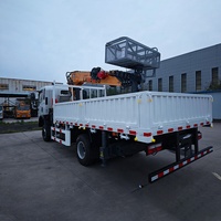 Camion de travail aérien hydraulique commercial LANDNEO, plateforme télescopique de 20 mètres de hauteur, véhicule à moment de charge élevé, première qualité pour