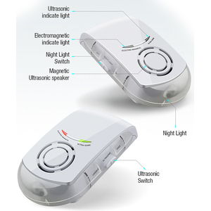 Nouveau produit d'été : Répulsif électronique ultrasonique anti-nuisibles d'intérieur <span class=keywords><strong>pour</strong></span> souris, moustiques et <span class=keywords><strong>cafards</strong></span>, à brancher <span class=keywords><strong>pour</strong></span> la cuisine - Product Image 6