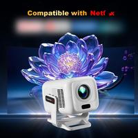 Topleo Projecteur Portable Android 13, Mini Projecteur Certifié avec Auto Focus 4K HD 1080p, Projecteur à Courte Focale Intelligent