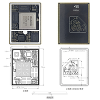 Carte de développement Rongpin RP-RK3588 Rockchip RK3588 avec grand trou de fixation compatible Linux et Android