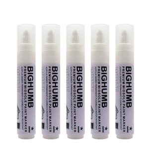 <span class=keywords><strong>Pennarello</strong></span> <span class=keywords><strong>Acrilico</strong></span> <span class=keywords><strong>Bianco</strong></span> 10mm per Sneaker, Penna per Pittura su Pelle, Marcatore Premium Personalizzato per Suole di Scarpe Sportive - Product Image 5