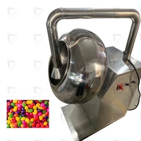 Petite machine à enrober les cacahuètes, machine automatique à enrober les cacahuètes, prix