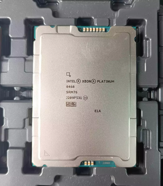Original Intel Xeon Platinum 8468 Processor With 105M Cache 2.10 GHz CPU New for Server R660 R760