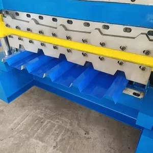 सीएनसी टाइल बनाने की मशीन डबल लेयर रोल बनाने मशीन आयरन जस्ता छत शीट रोल बनाने वाली मशीन