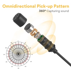 MAONO 3.5mm portable mini microphone caché avec pince micro - Product Image 4