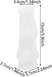 3D Rose Human Body <b>Silicone</b> Candle Mold Handmade DIY Diffuser Wax Mold Reusable Craft Making <b>Tool</b> - Product Image 6