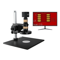 Microscope vidéo numérique FM4K0325-5602-ALG Ultra haute résolution HD 4K 8MP Outil de mesure