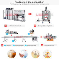 Machine Personnalisée de Fabrication de Savon Liquide et de Détergent, Petite Ligne de Production, Mélangeur de Savon Liquide Amovible