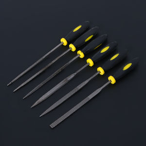 Juego de limas redondas, juego de afilado, patrón de embalaje de estilo de acero suizo, tratamiento de superficie, herramientas de jardín de doble manija, juego de limas de motosierra - Product Image 6